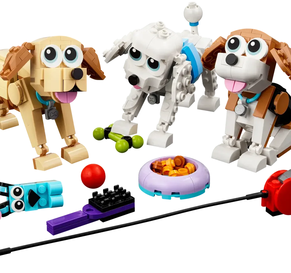 לגו כלבים חמודים (31137)