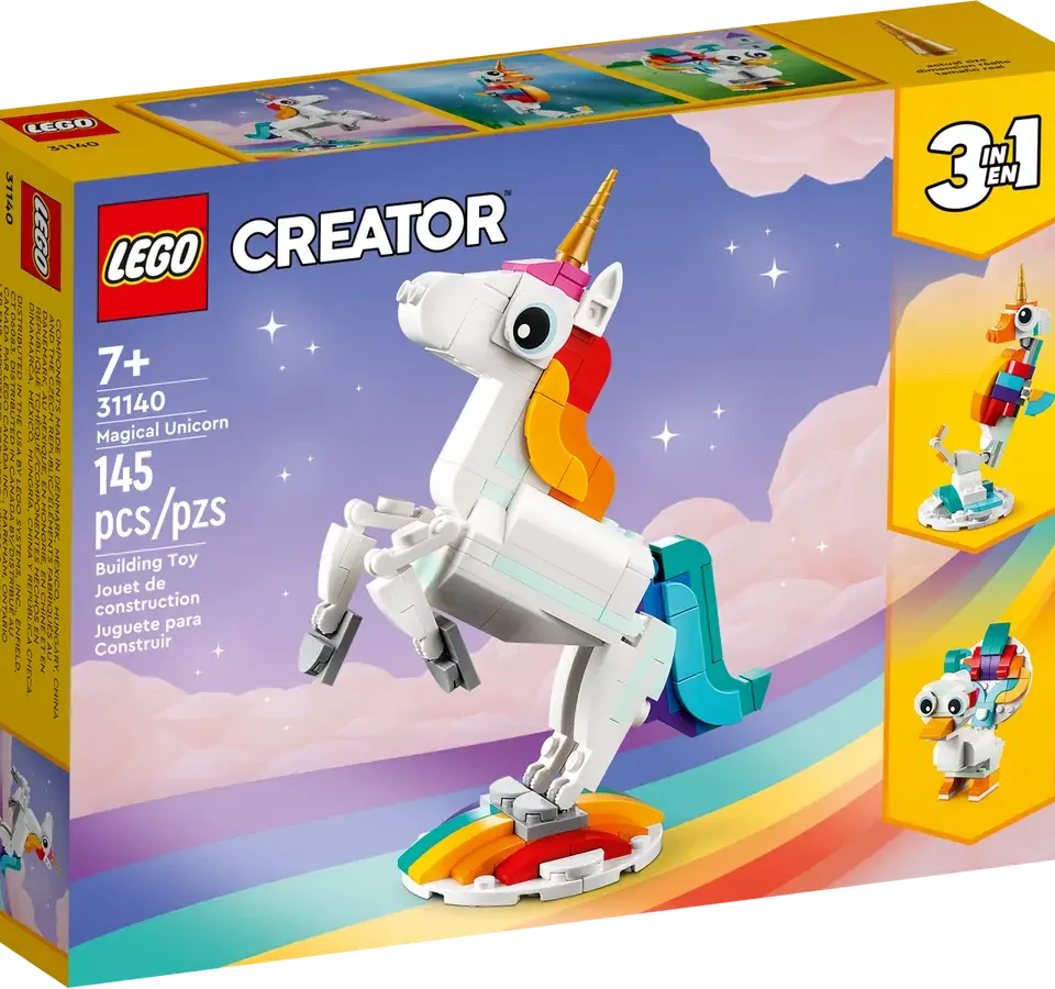 Alternative view of לגו חד קרן קסום (31140)