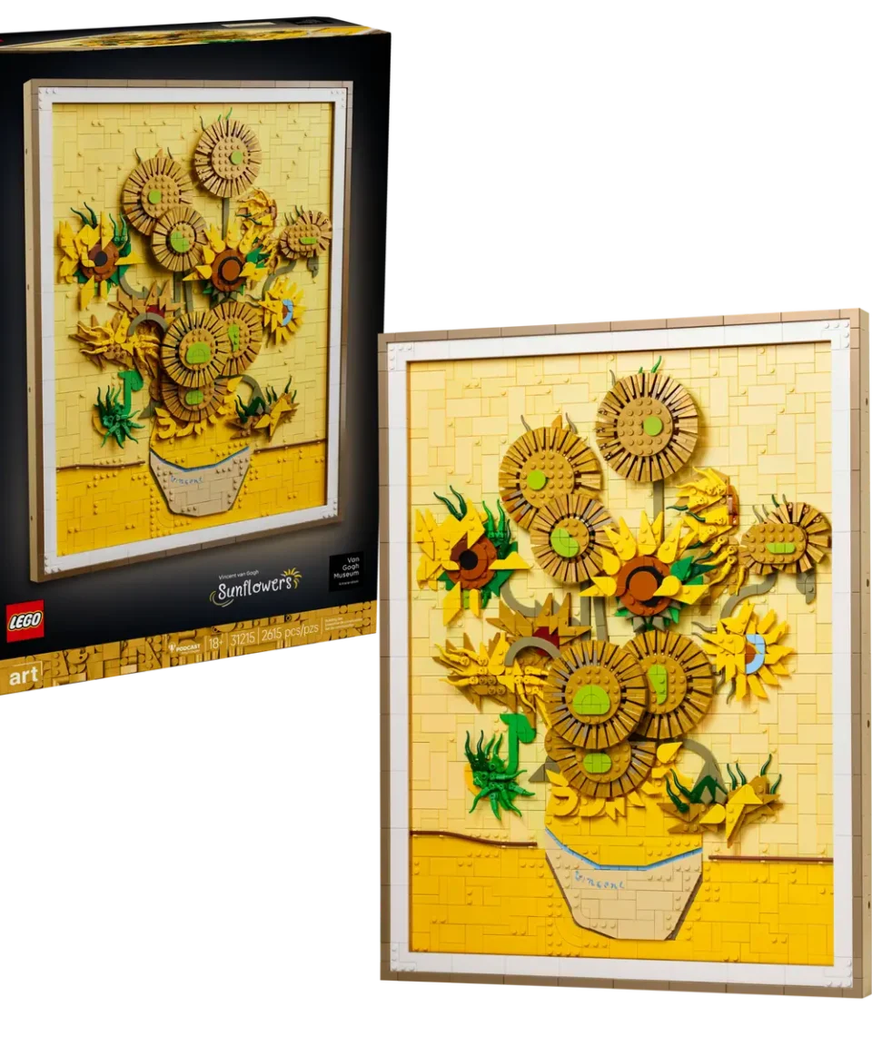 Alternative view of לגו חמניות ואן גוך (31215)