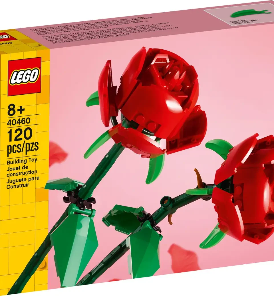 Alternative view of לגו ורדים (40460)