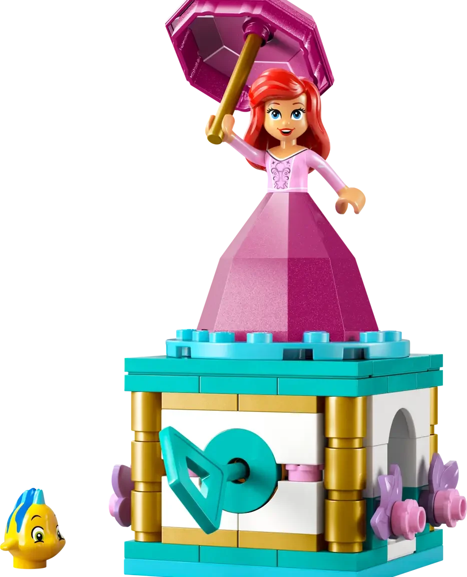 לגו Disney – אריאל בסחרור קסום (43259)