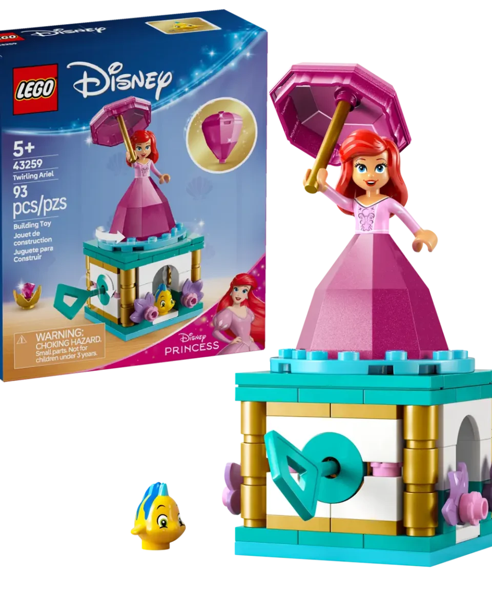 Alternative view of לגו Disney – אריאל בסחרור קסום (43259)