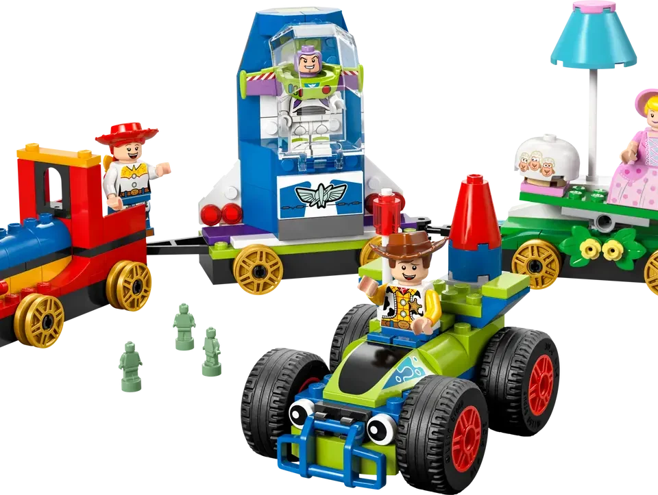 לגו Disney – צעצוע של סיפור: רכבת חגיגית ומכונית (43264)