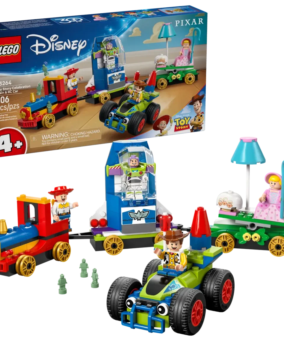 Alternative view of לגו Disney – צעצוע של סיפור: רכבת חגיגית ומכונית (43264)