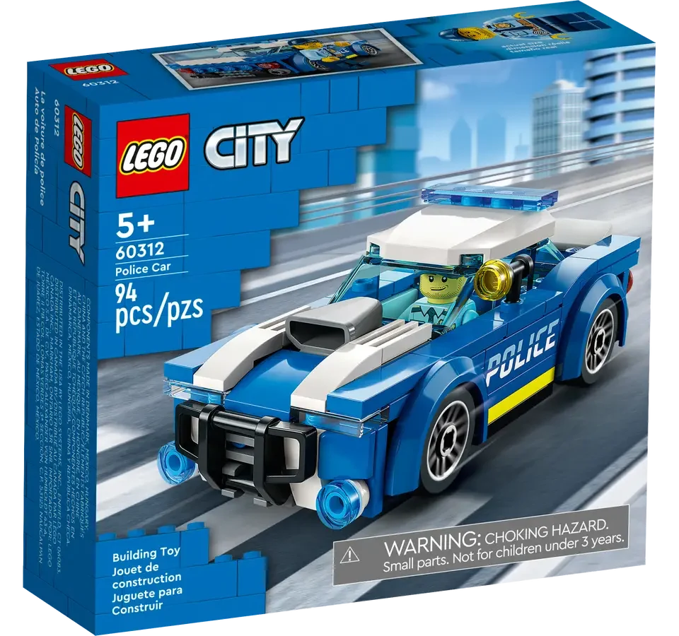 Alternative view of לגו CITY מכונית משטרה (60312)