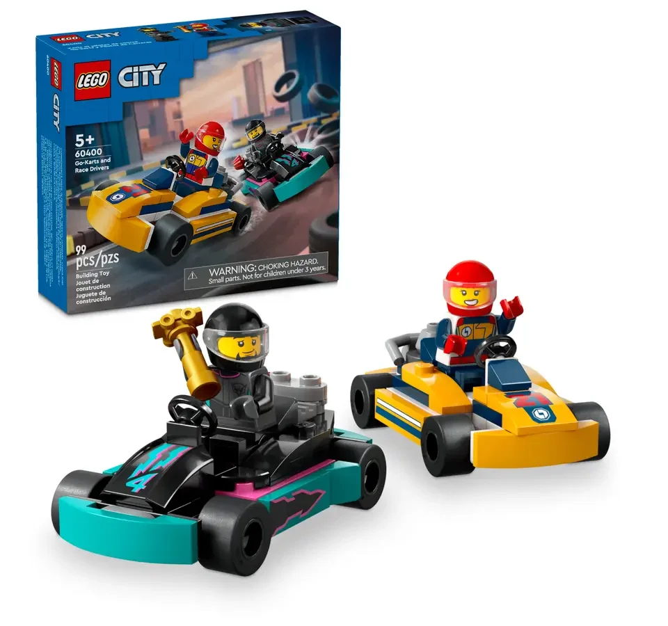 Alternative view of לגו City קארטינג ונהגי מרוצים (60400)