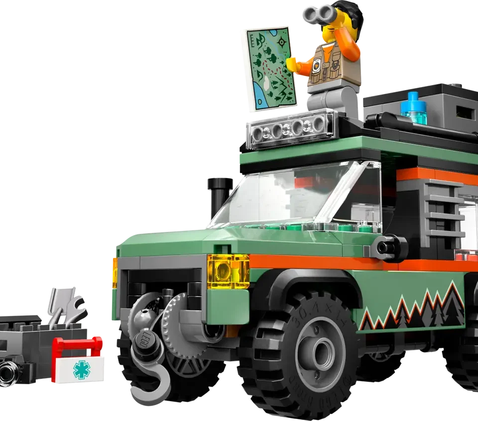 לגו City – רכב שטח 4×4 לנסיעה בהרים (60447)