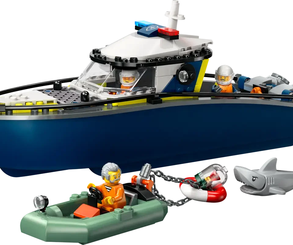 לגו City – מרדף על סירת משטרה (60456)