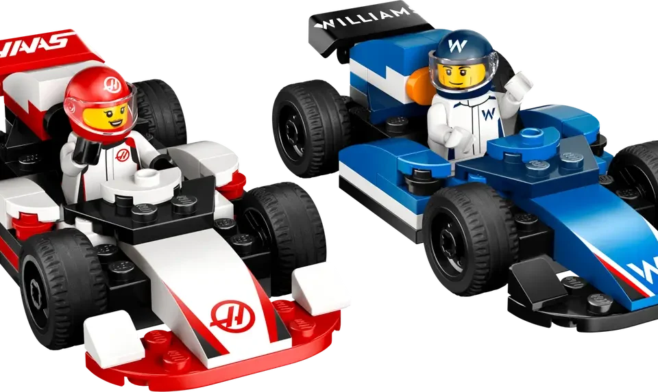 לגו City –  מכוניות מרוץ F1® Williams Racing ו- ®F1 האס (60464)