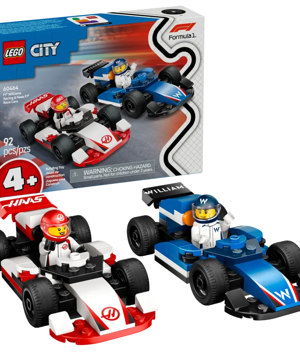 Alternative view of לגו City –  מכוניות מרוץ F1® Williams Racing ו- ®F1 האס (60464)