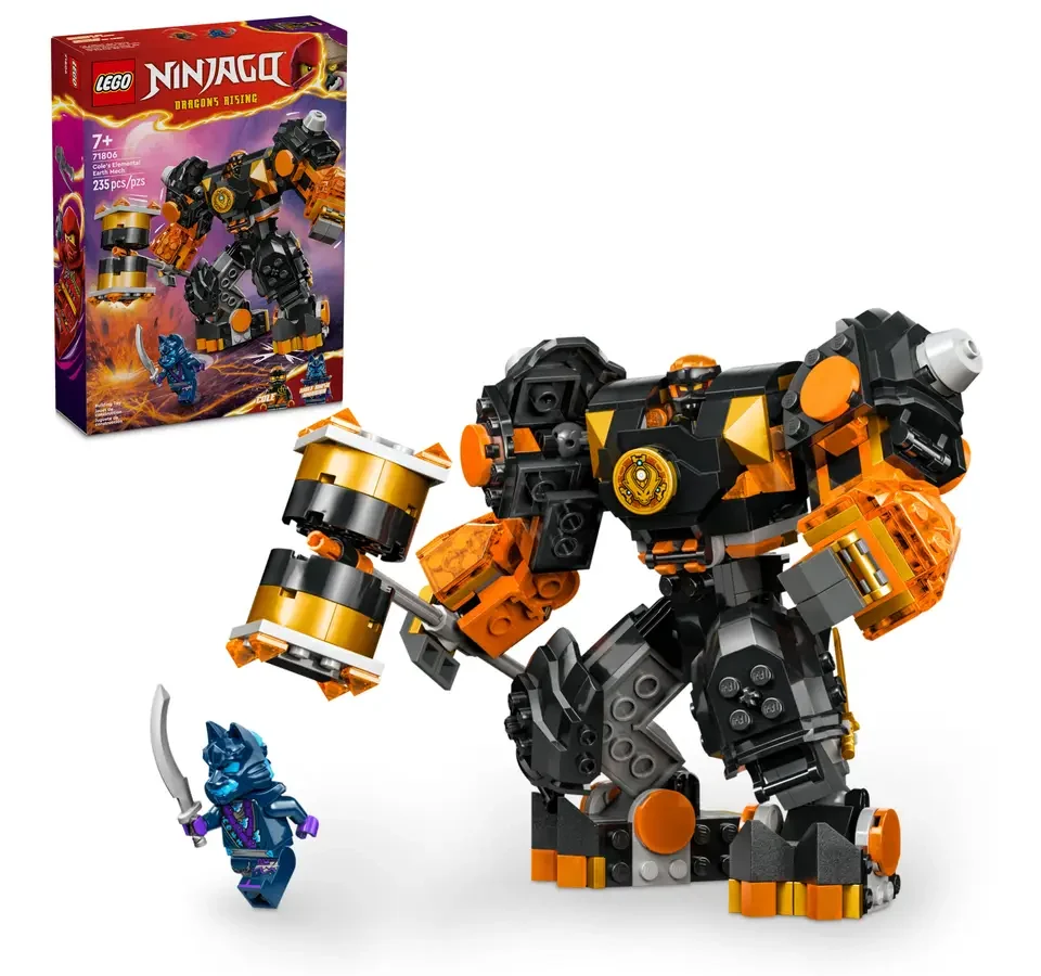 Alternative view of לגו ®NINJAGO רובוט יסודות האדמה של קול (71806)