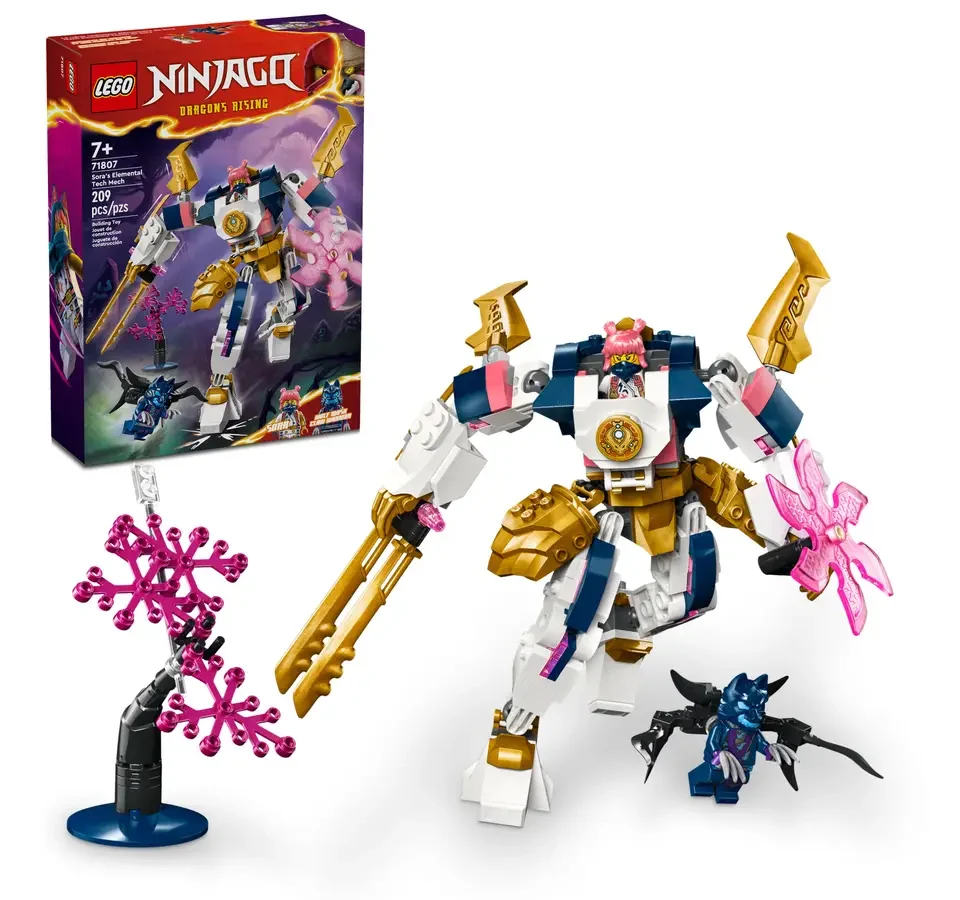 Alternative view of לגו ®NINJAGO רובוט יסודות הטכנולוגיה של סורה (71807)