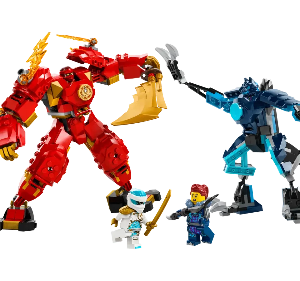 לגו ®NINJAGO רובוט יסודות האש של קאי (71808)