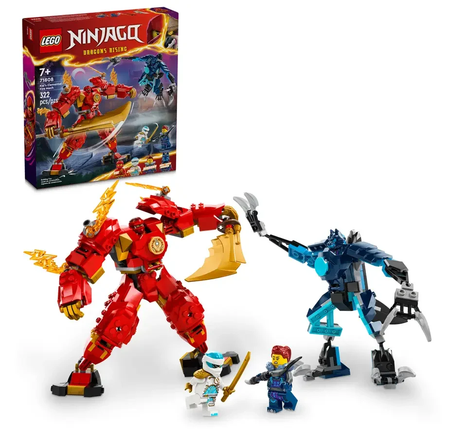 Alternative view of לגו ®NINJAGO רובוט יסודות האש של קאי (71808)