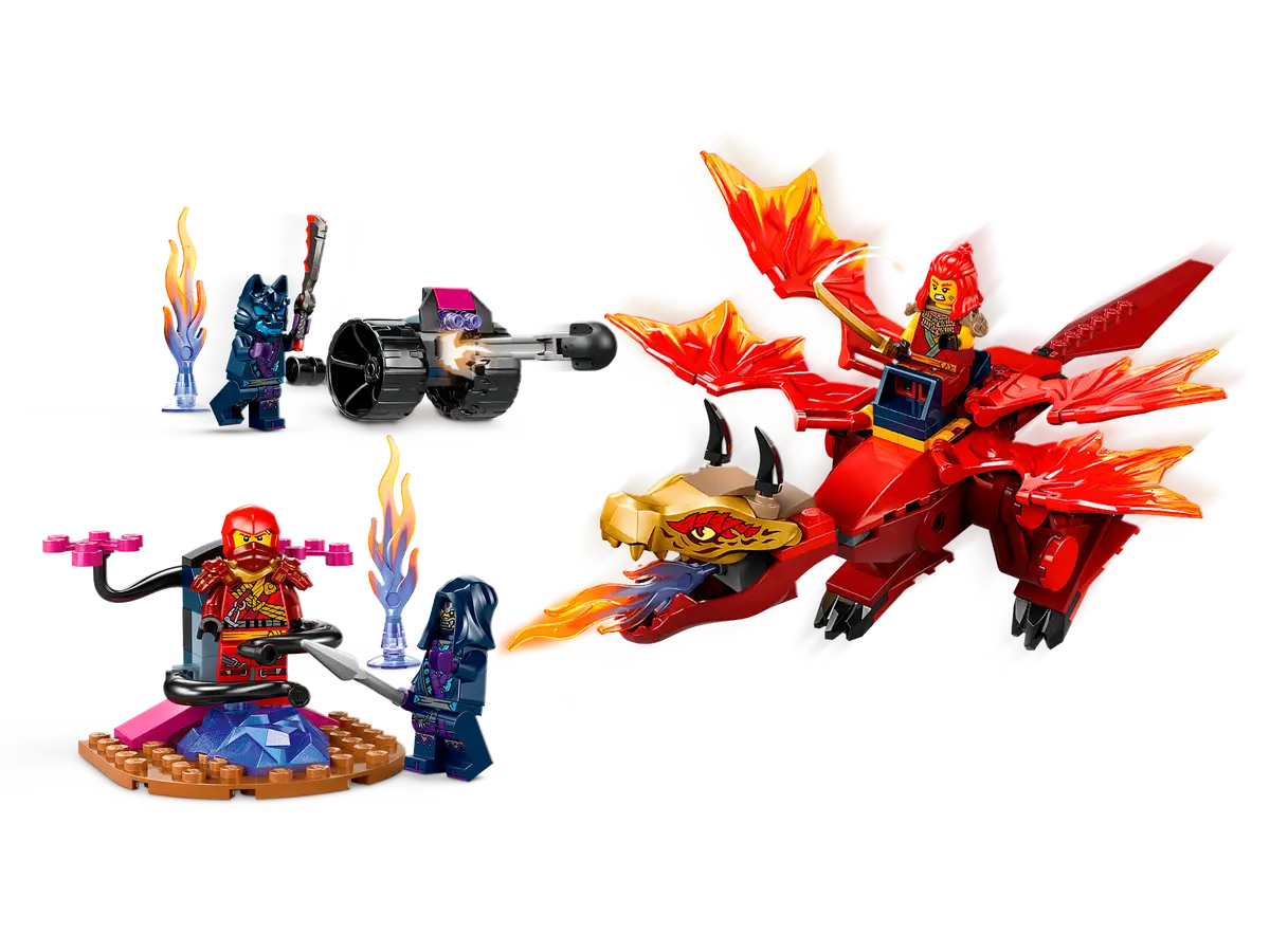 לגו ®NINJAGO קרב דרקון המקור של קאי (71815) – תמונה 3