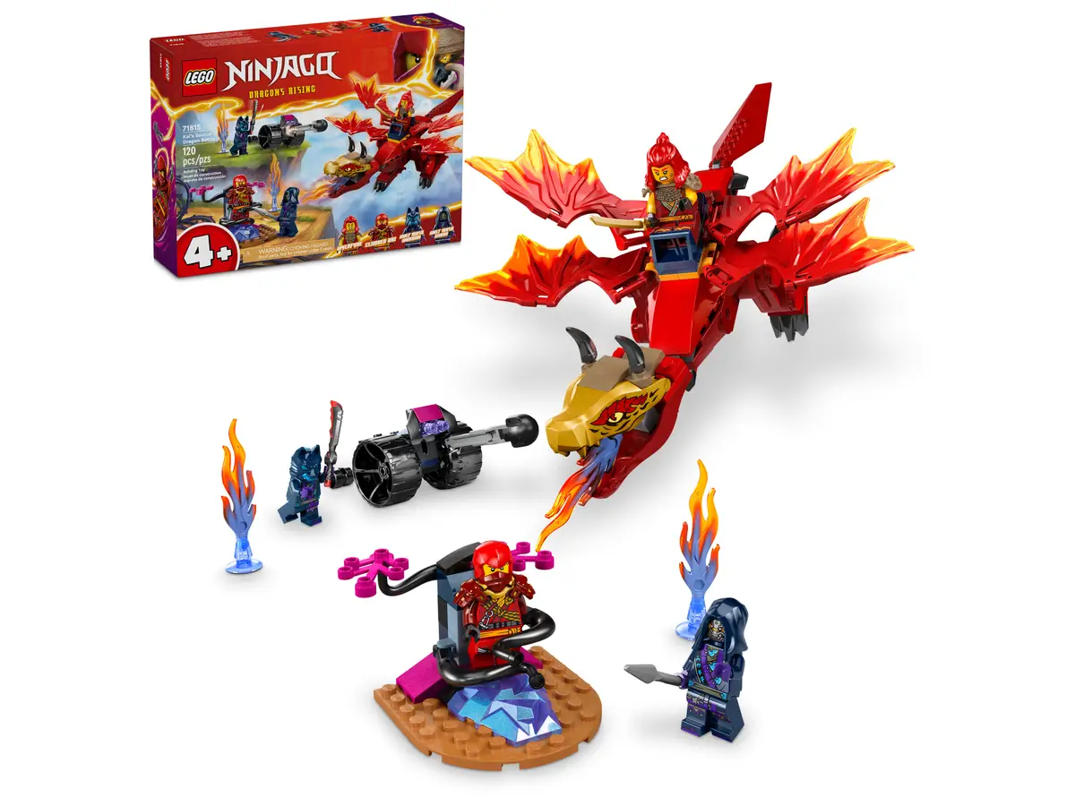 לגו ®NINJAGO קרב דרקון המקור של קאי (71815) – תמונה 2