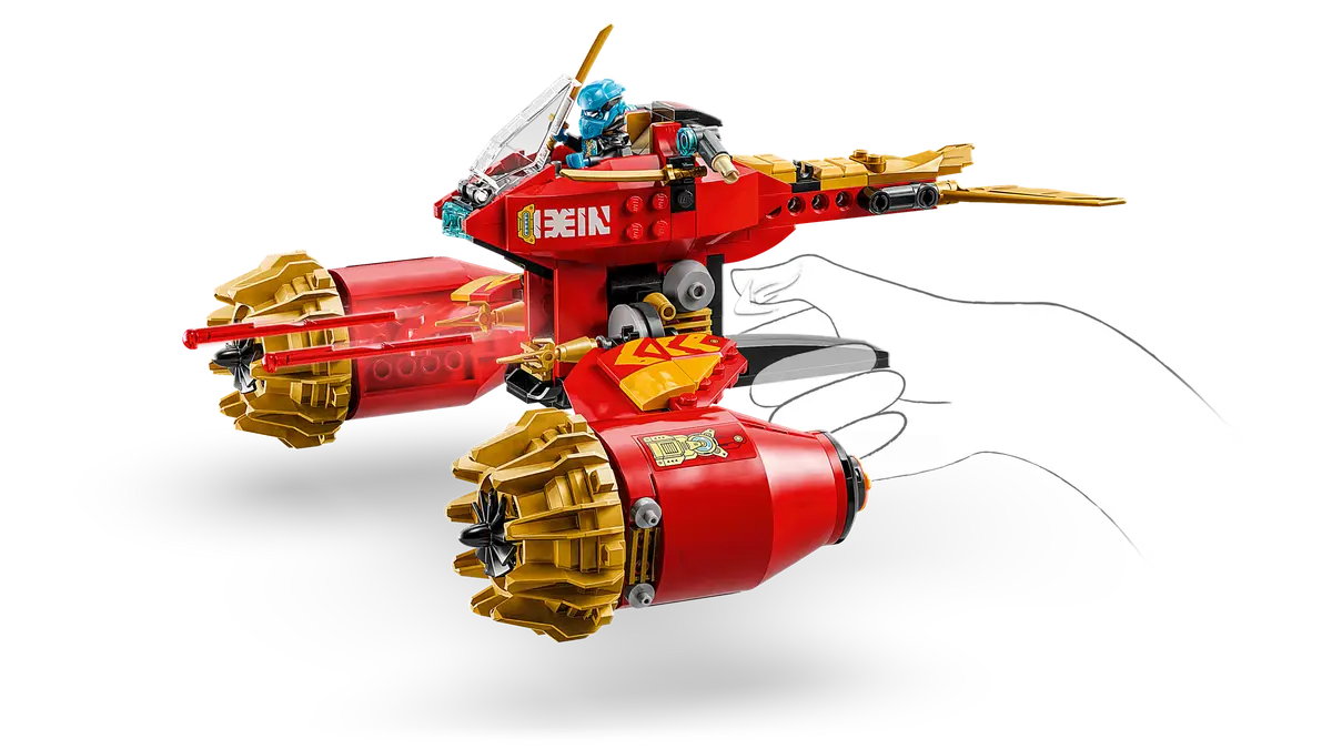 לגו Ninjago – רובוט רוכב הסערה של קאי (71830) – תמונה 4