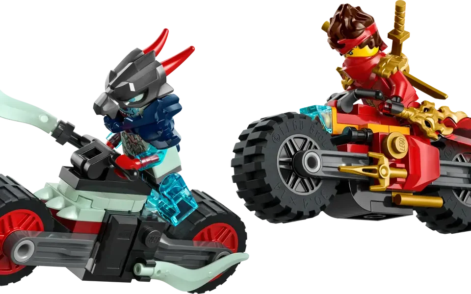 לגו Ninjago – מרוץ מהיר באופנוע של קאי (71838)