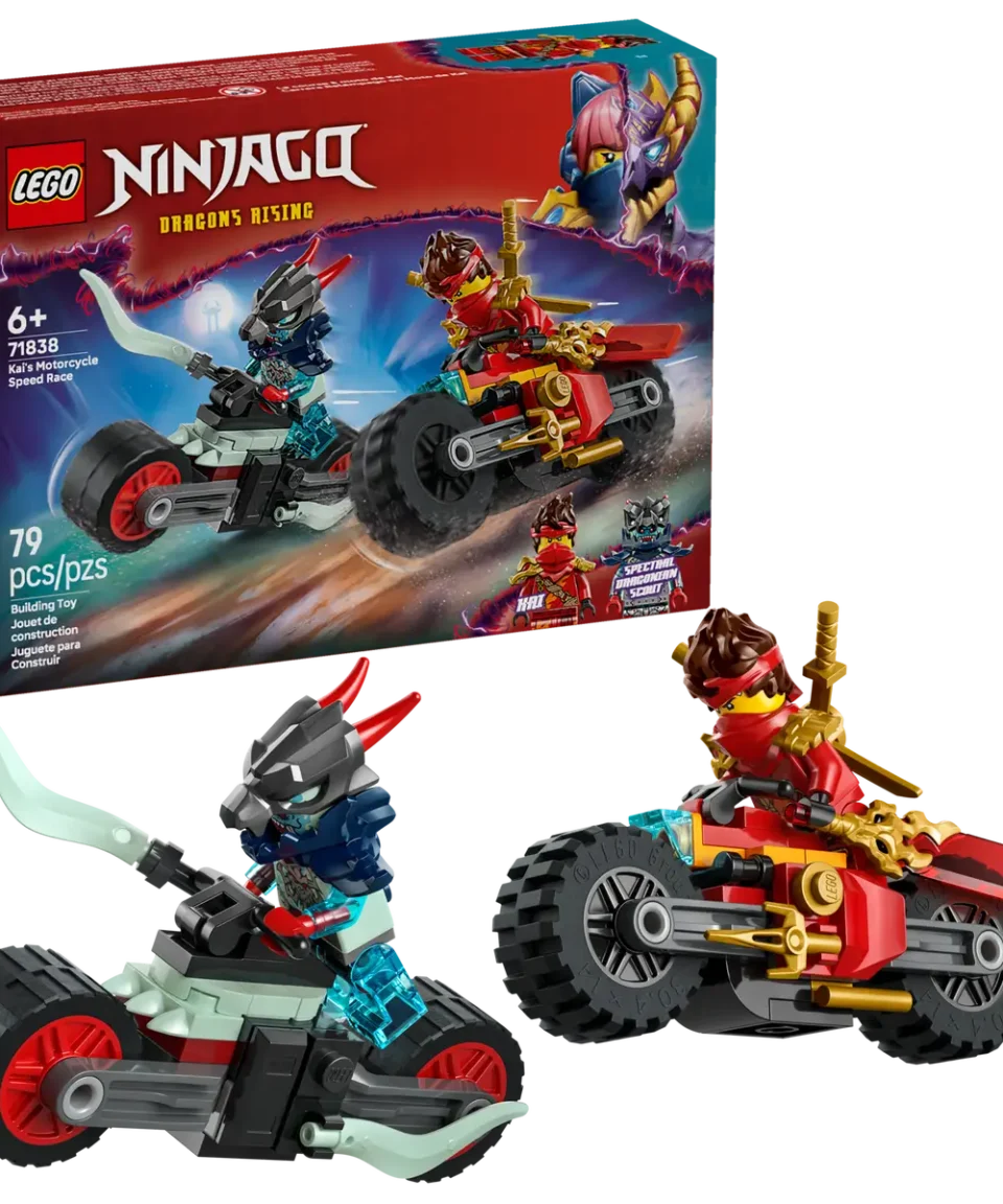 Alternative view of לגו Ninjago – מרוץ מהיר באופנוע של קאי (71838)