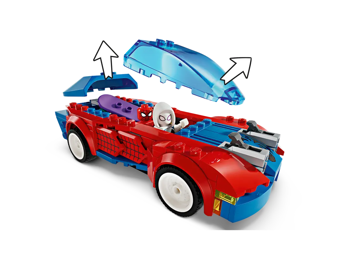לגו Marvel מכונית מרוץ של ספיידרמן והגובלין הירוק-ונום (76279) – תמונה 4
