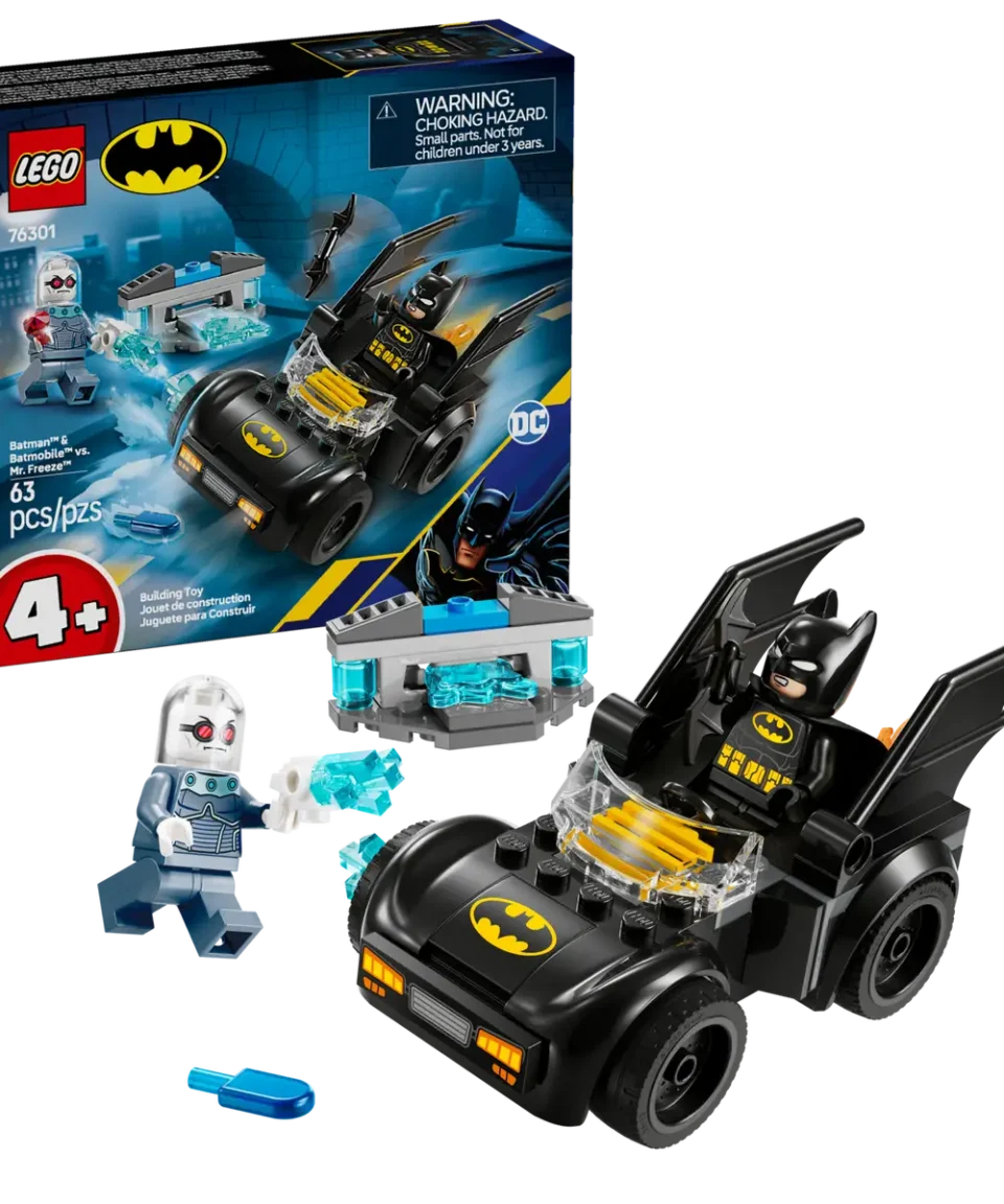 Alternative view of לגו DC – באטמן והבאטמוביל מול מיסטר פריז (76301)
