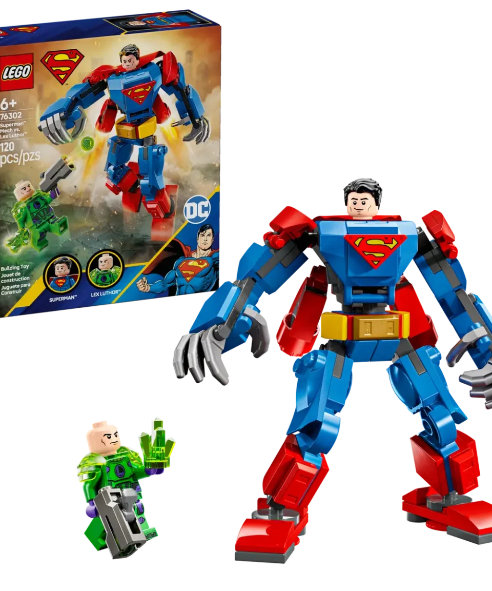 Alternative view of לגו DC – רובוט סופרמן נגד לקס לות’ר (76302)