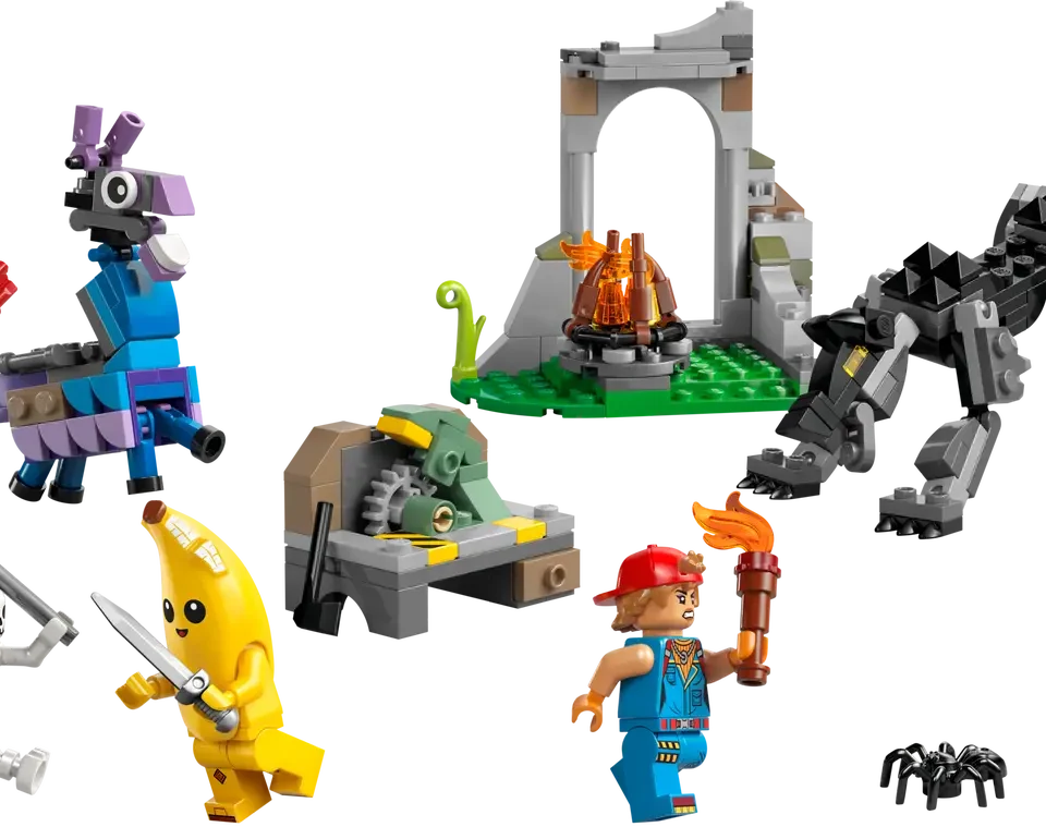 לגו Fortnite Peely & Sparkplug’s Camp (77075)