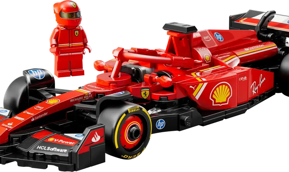 לגו Speed Champions – מכונית מרוץ Ferrari SF-24 F1® (77242)