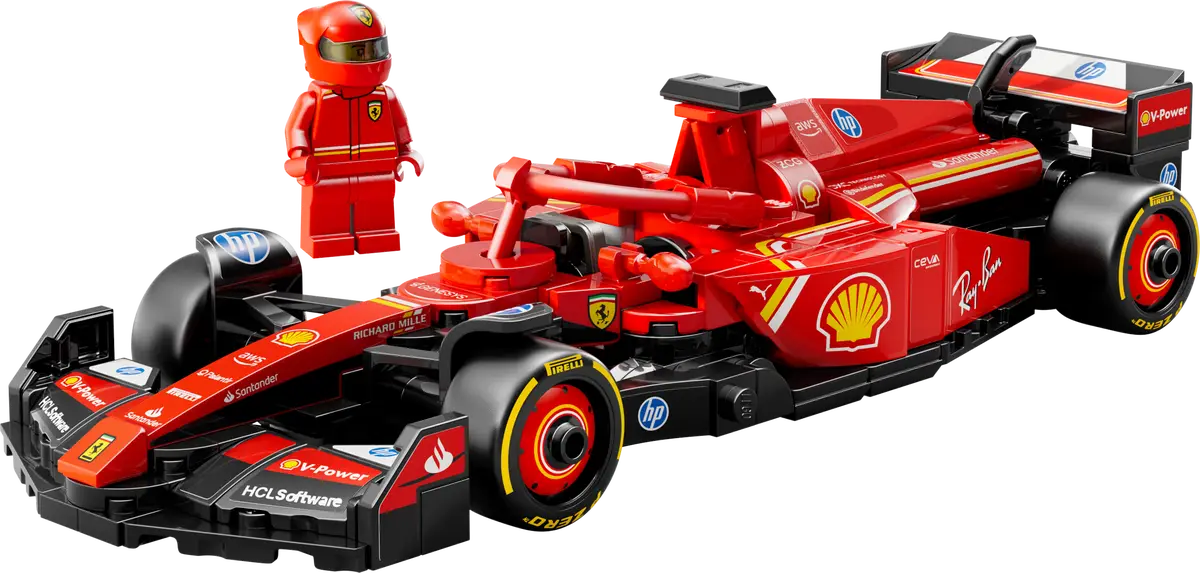 לגו Speed Champions – מכונית מרוץ Ferrari SF-24 F1® (77242)