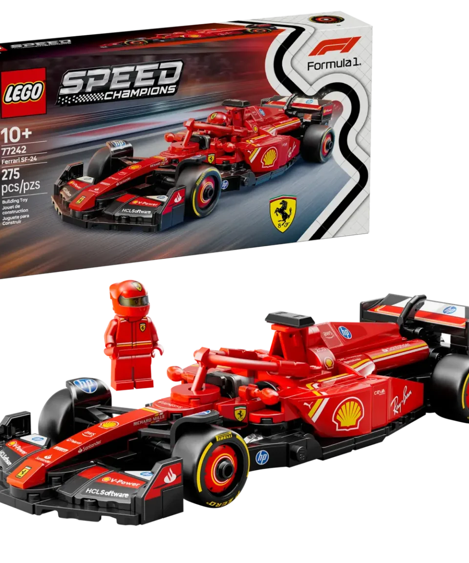 Alternative view of לגו Speed Champions – מכונית מרוץ Ferrari SF-24 F1® (77242)