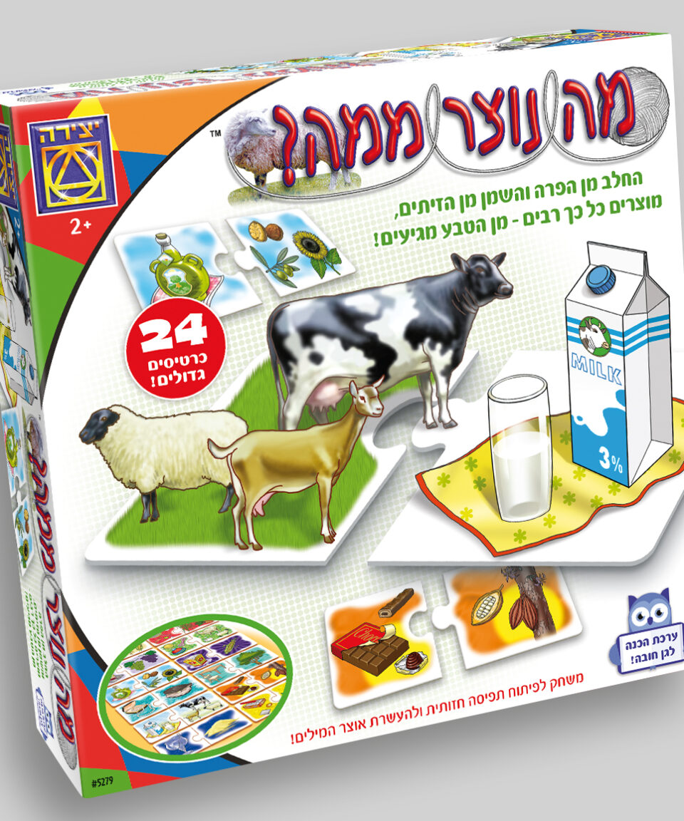 מה נוצר ממה?